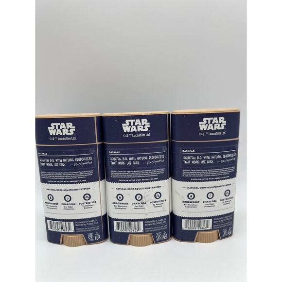 Dr Squatch Sinister Sticc Deodorant Limited Edition Star Wars Lot of 3 - Picture 9 of 10
